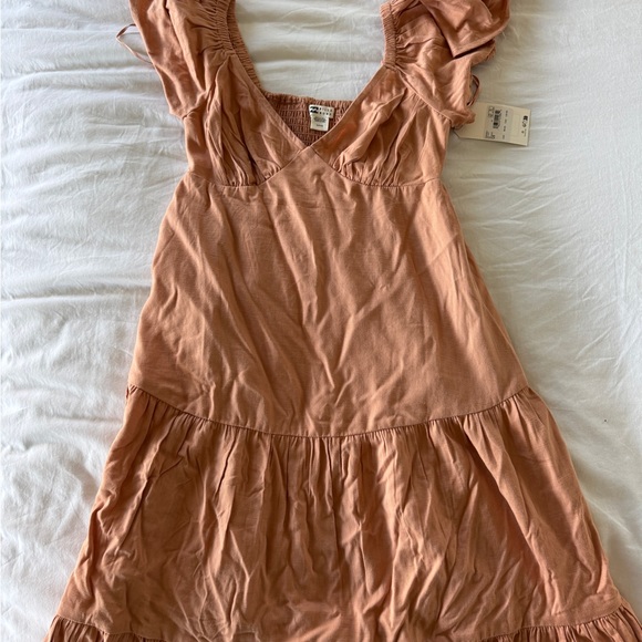 Billabong Pink and Orange Tiered Maxi Sundress - Picture 2 of 3